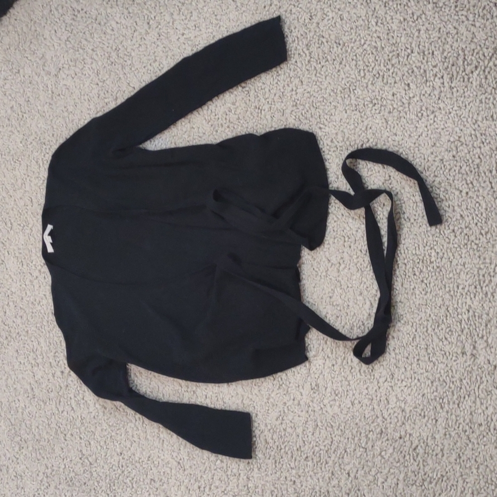Black cardigan